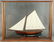 GAFF RIG SINGLE MASTED CASED SHIP MODEL