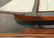 GAFF RIG SINGLE MASTED CASED SHIP MODEL - 5