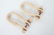 EXCEPTIONAL PAIR OF KNOT WORK SEA CHEST BECKETS