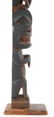 EARLY CARVED AND PAINTED ALASKAN INUIT TOTEM POLE - 6