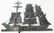 FOLK ART WEATHERVANE ORNAMENT