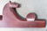 EARLY NATIVE AMERICAN CATLINITE RUNNING HORSE PIPE - 6