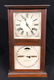 ITHICA CALENDAR MANTLE CLOCK with DAY, DATE, MONTH