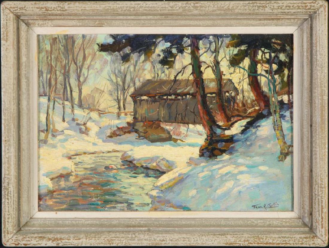 THOMAS R. CURTIN (1899-1977) "Kissin' Bridge (1 of 6)