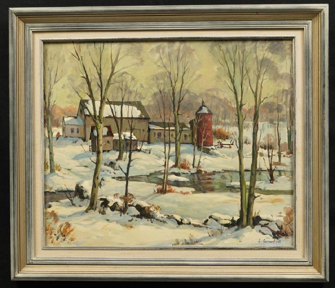 JACOB GREENLEAF (1887-1968) "Brookside Farm Essex MA" (1 of 9)