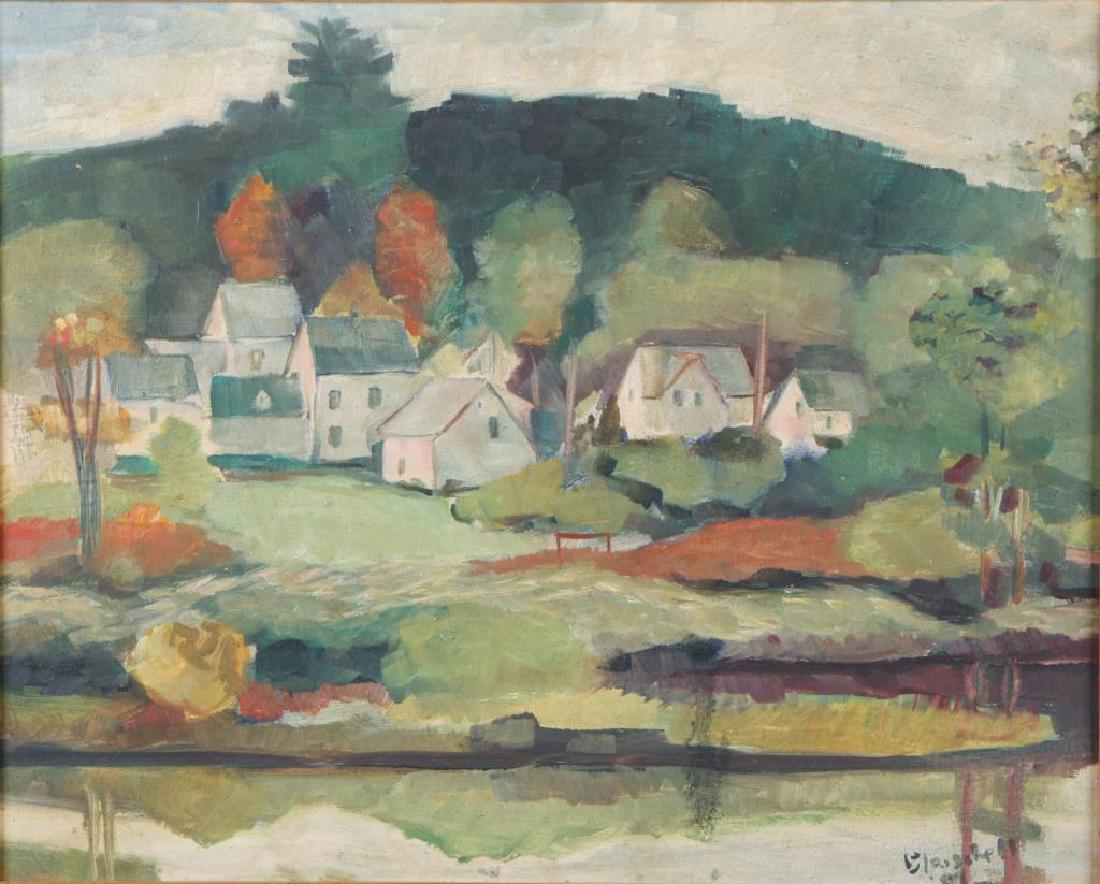 BLAISCHELL , AMERICAN SCHOOL (20th c) Landscape (1 of 3)