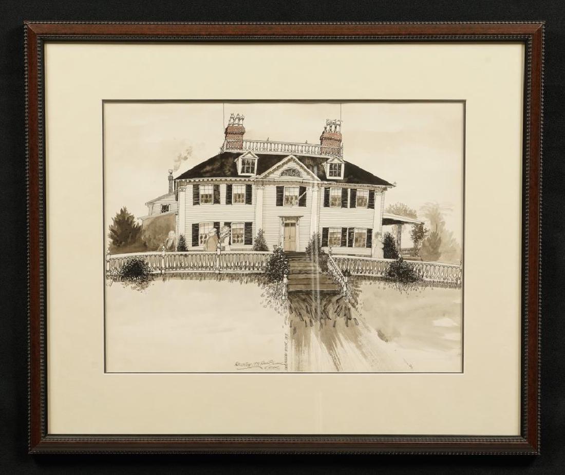 LONGFELLOW HOUSE CAMBRIDGE MA 1971-1981 Cartoon (1 of 5)