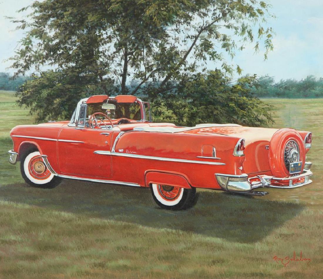 RON BALABAN (20thc) CHEVROLET BEL AIR ILLUSTRATION (1 of 6)