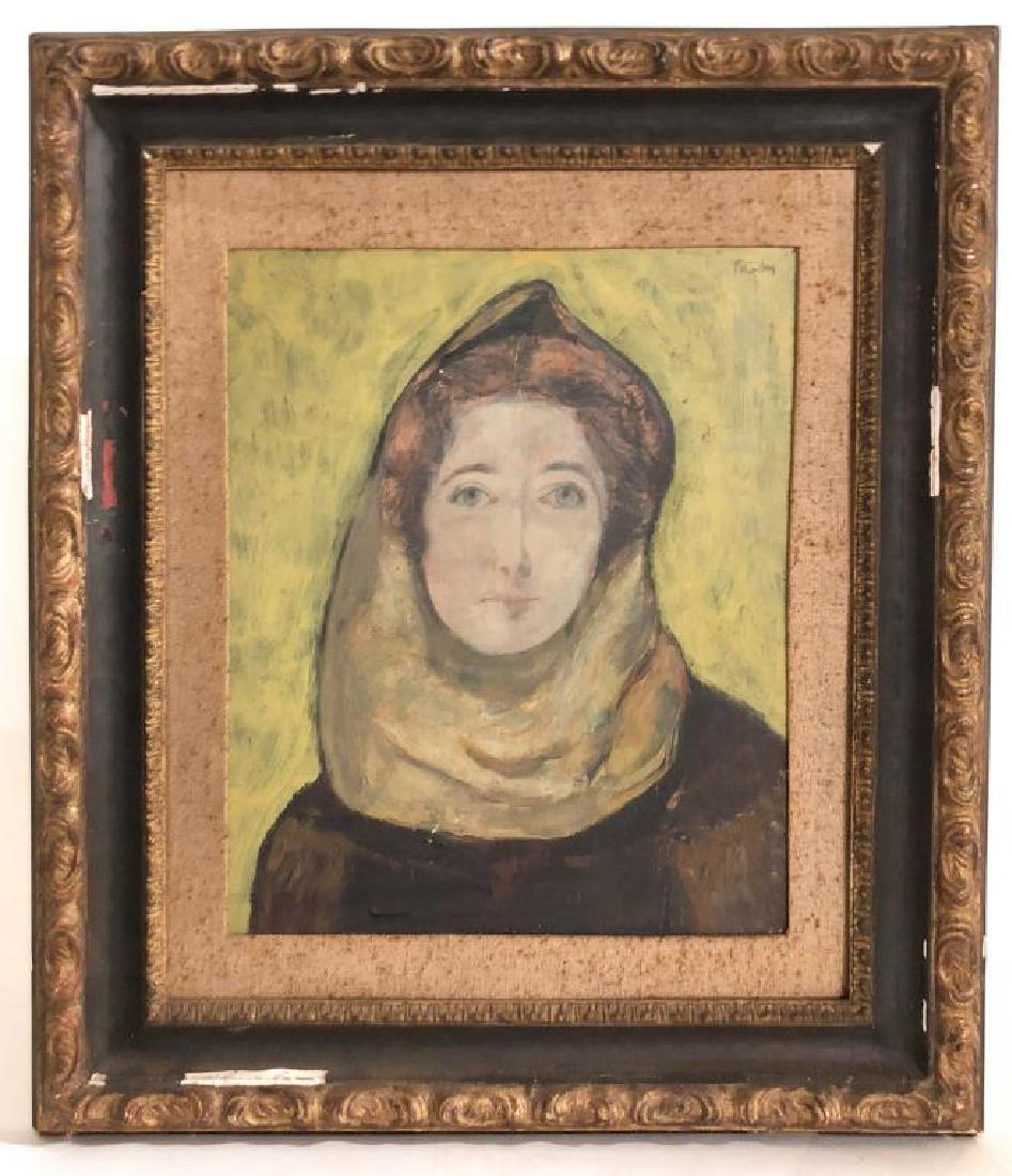 ARTHUR POLONSKY (B. 1925) Mid century portrait of a (1 of 8)