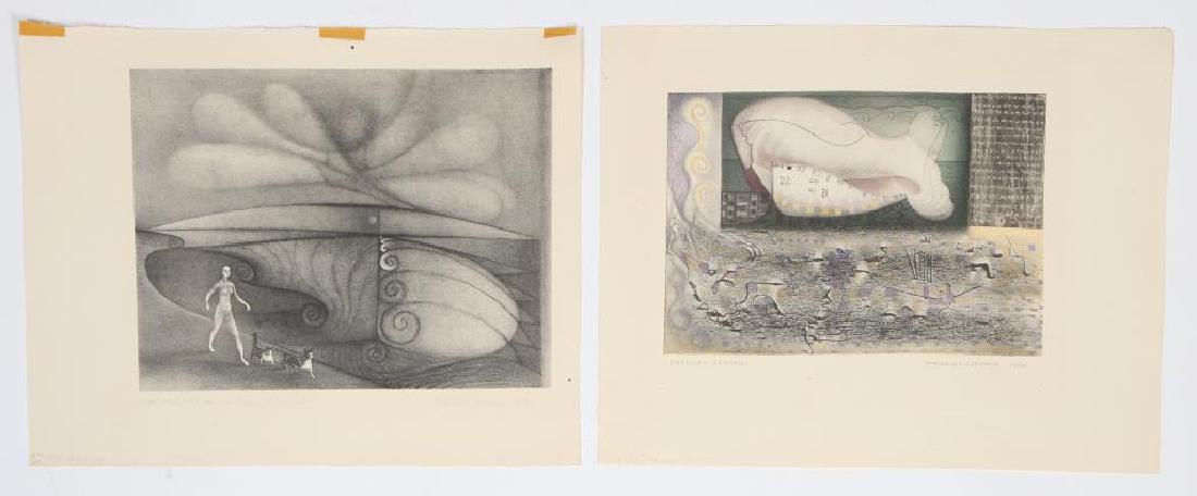 MAYBELLE STAMPER (1907-1995) Two Works "Imaginary (1 of 6)