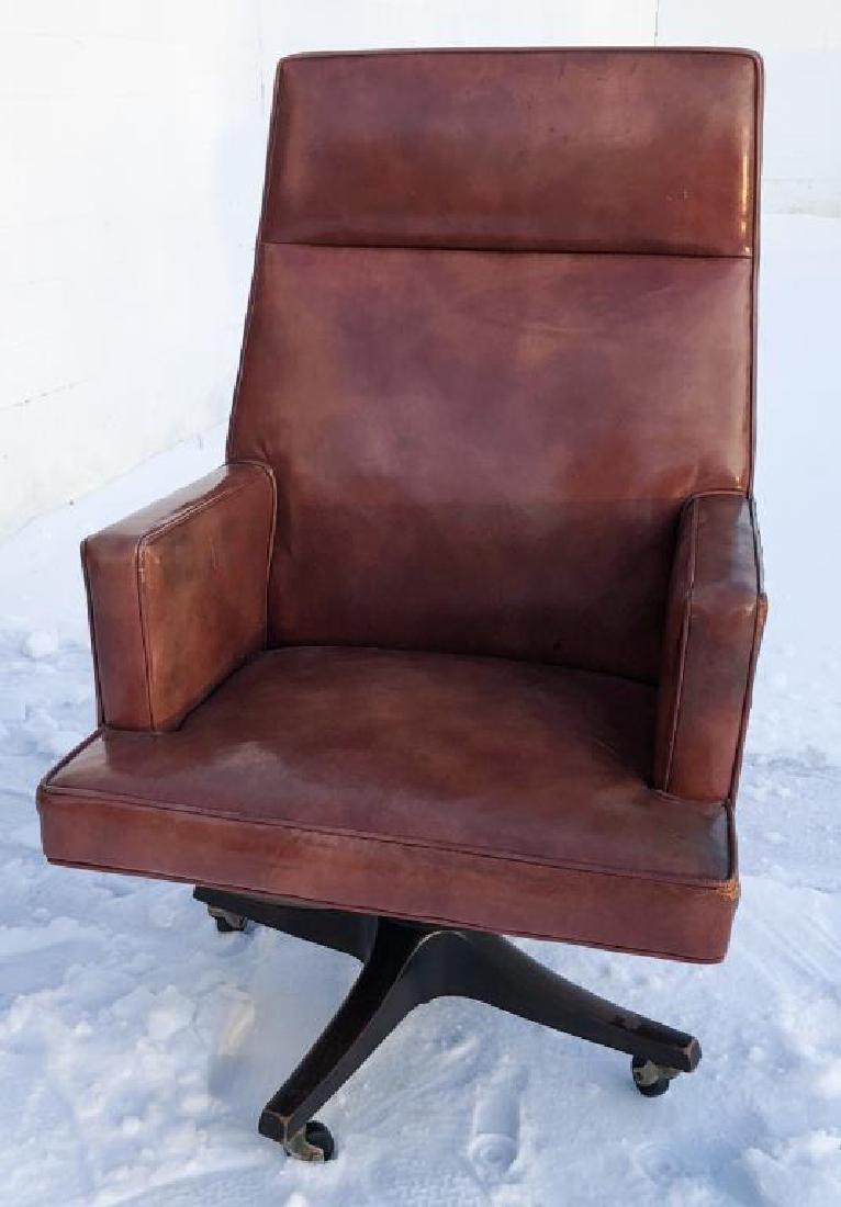 DUNBAR LEATHER DESK CHAIR (1 of 6)