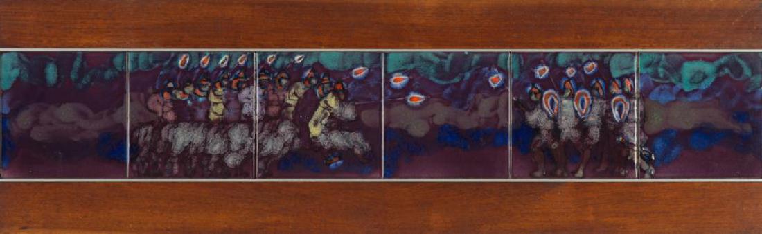 HARRIS STRONG (1920-2006) (6) Tiles depict medieval (1 of 1)