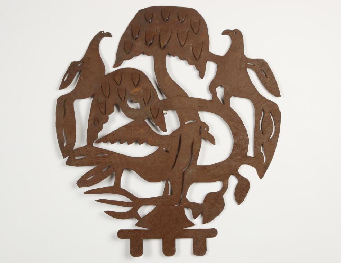 EUROPEAN SCHOOL (20th c) Sculpture "3 Birds in a Tree" (1 of 5)