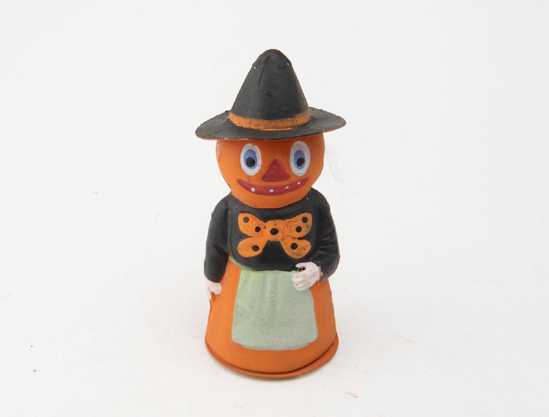 GERMAN PUMPKIN WITCH CANDY CONTAINER (1 of 6)