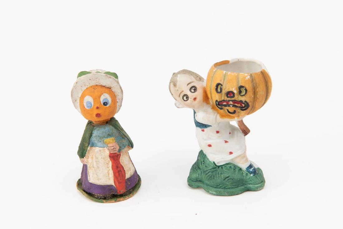 GERMAN CANDY CONTAINER & BISQUE CANDY HOLDER (2) (1 of 6)