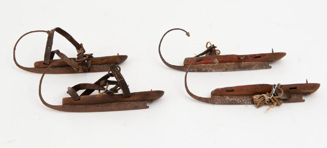 TWO PAIR OF EARLY ICE SKATES (1 of 5)