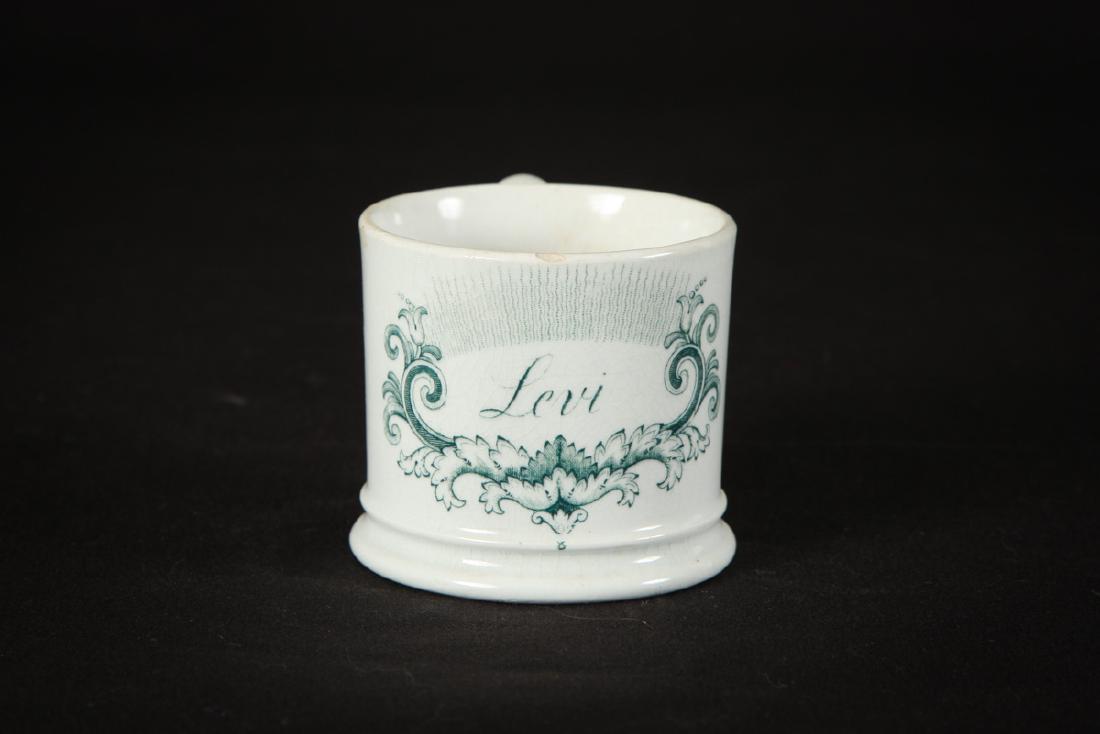 "LEVI" ENGLISH PEARLWARE CHILD'S MUG (1 of 4)