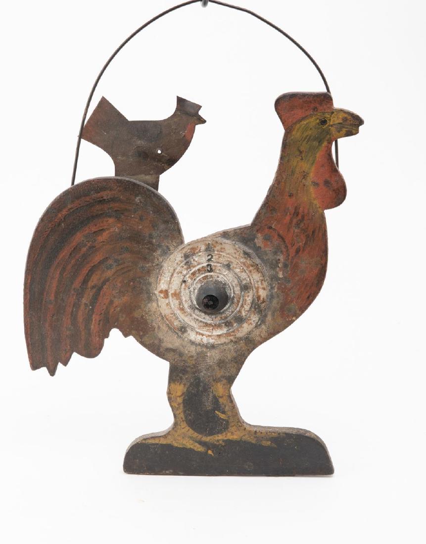 RARE CAST IRON AND STEEL SHOOTING GALLERY TARGET (1 of 8)