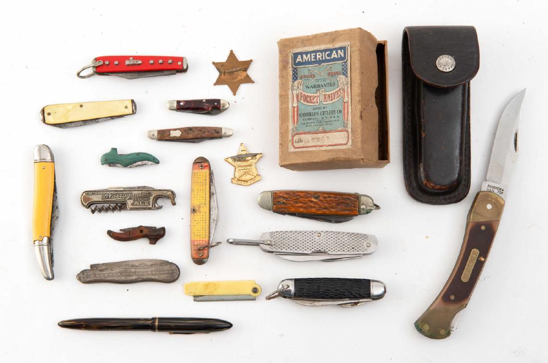 LOT OF KNIVES - INCL. LONE RANGER, SPACE SHIP (1 of 5)