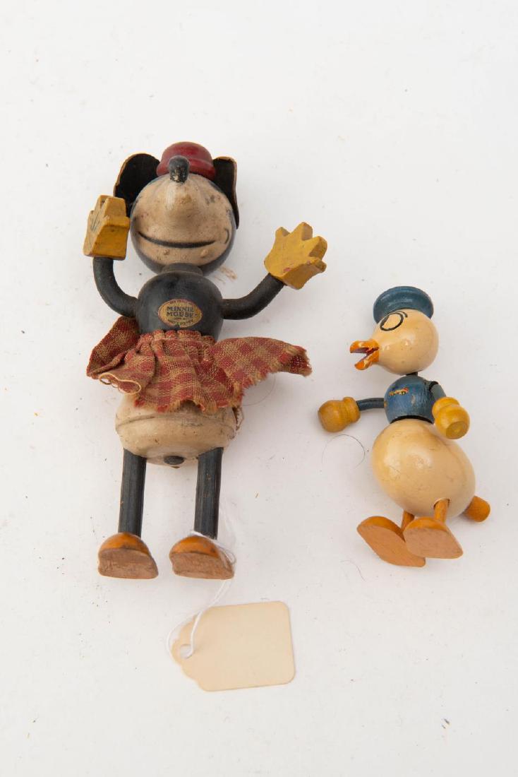 5" MINNIE MOUSE DOLL AND 3" DONALD DUCK DOLL (1 of 2)