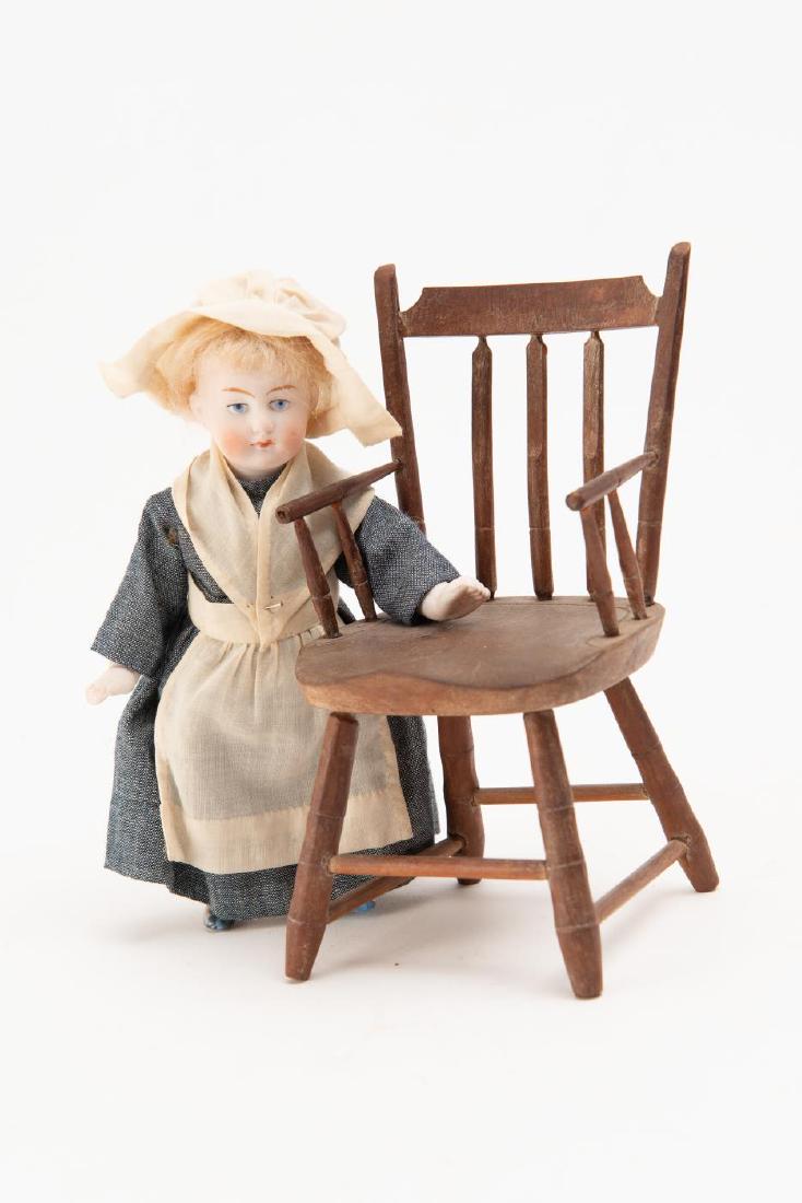 HAND PAINTED BISQUE DOLL in DUTCH COSTUME (1 of 8)