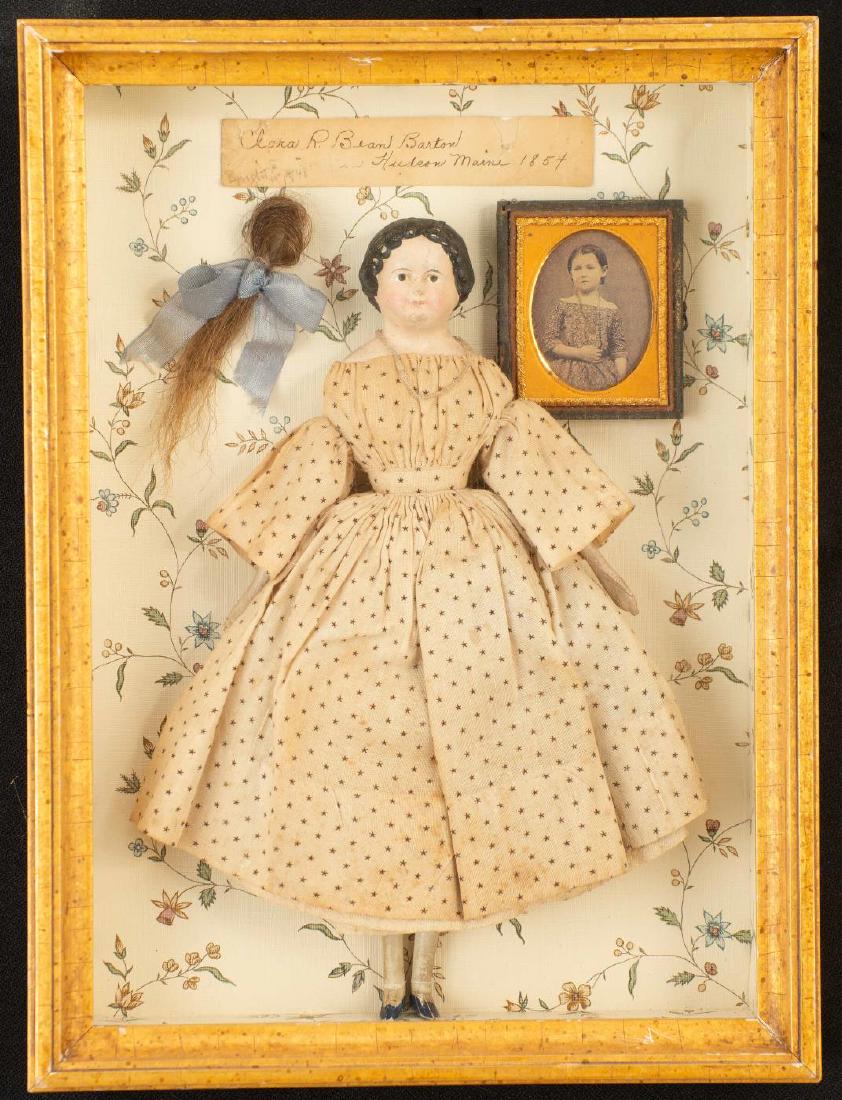 SHADOWBOX WITH GIRL'S PHOTO AND DOLL (1 of 3)