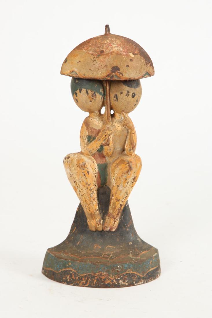 HUBLEY ANNE FISH CAST IRON DOORSTOP (1 of 3)