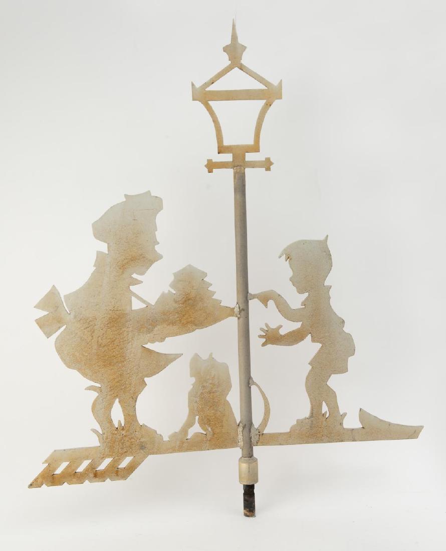 PAINTED STEEL HOWARD JOHNSON'S WEATHERVANE (1 of 2)