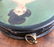 ROUND LACQUER BOX WITH LADY WITH PEARLS - 6