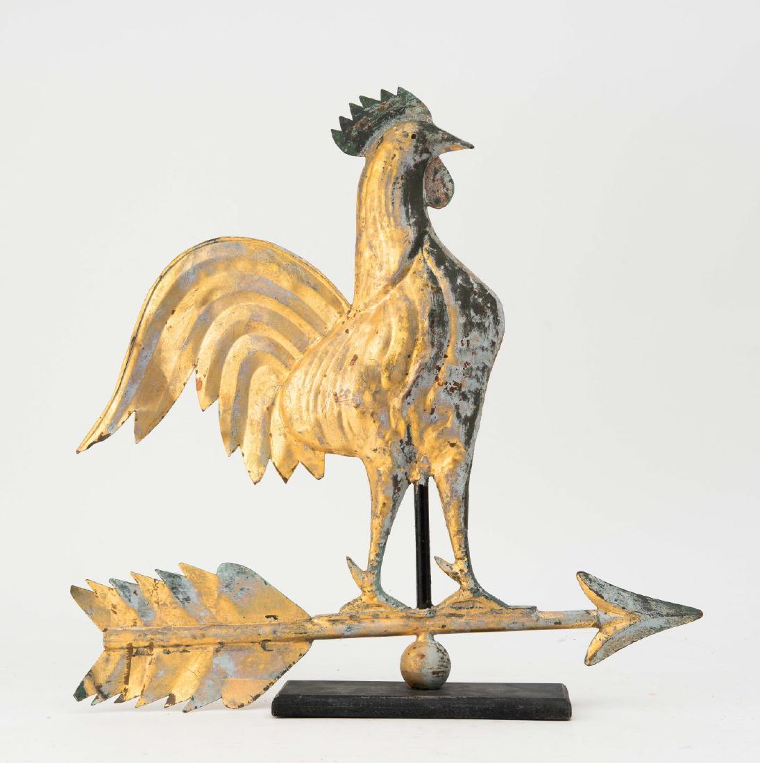 MOLDED COPPER ROOSTER WEATHERVANE (1 of 5)
