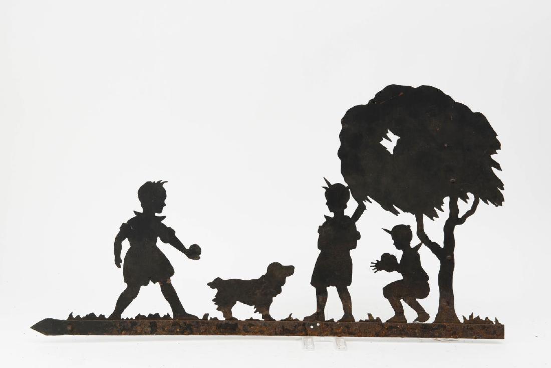 KENNETH LYNCH CO. BASEBALL WEATHERVANE (1 of 5)