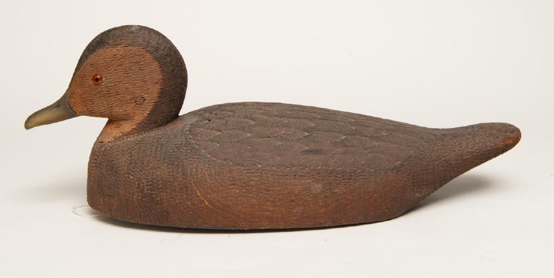 INTRINCATELY CARVED WIDGEON DECOY (1 of 5)