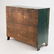 EARLY 19TH C. PINE CHEST IN OLD BLUE PAINT - 2