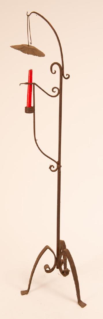 WROUGHT IRON LAMP (1 of 4)