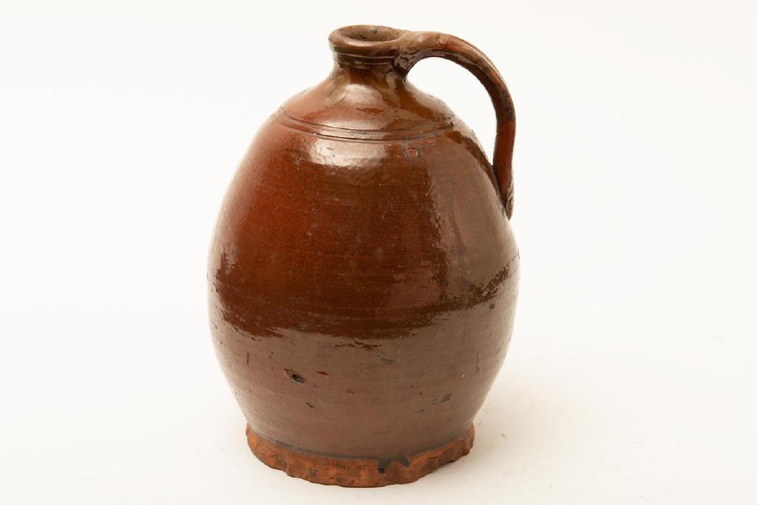 REDWARE OVOID JUG (1 of 3)
