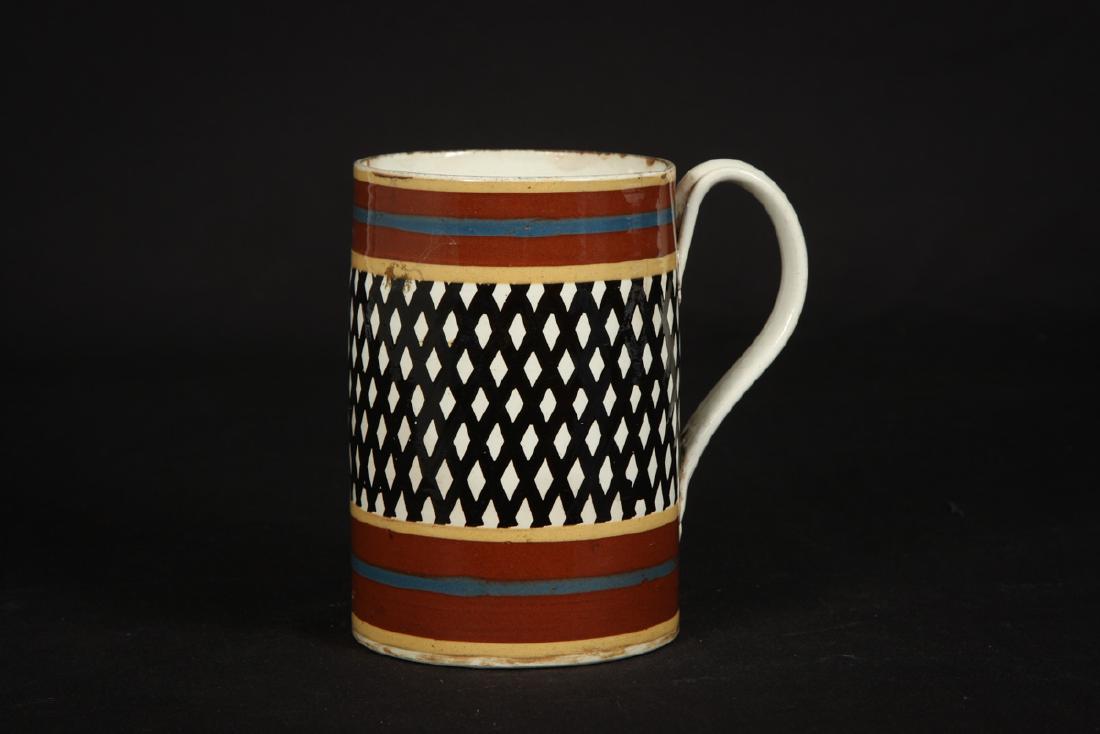 MOCHAWARE MUG WITH BLACK AND WHITE DECORATION (1 of 5)
