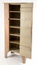 EARLY 19TH C. ONE DOOR CUPBOARD IN OLD PAINT - 5