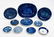LOT OF STAFFORDSHIRE DARK BLUE TRANSFERWARE (15) - 4
