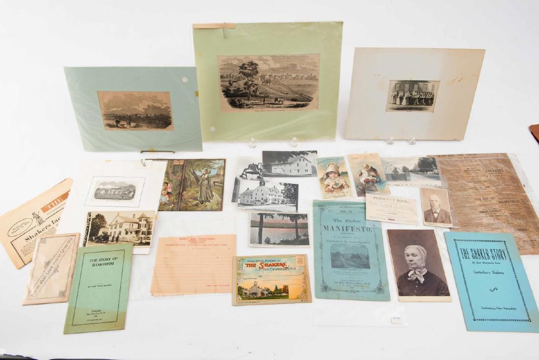 LOT OF SHAKER EPHEMERA (1 of 4)