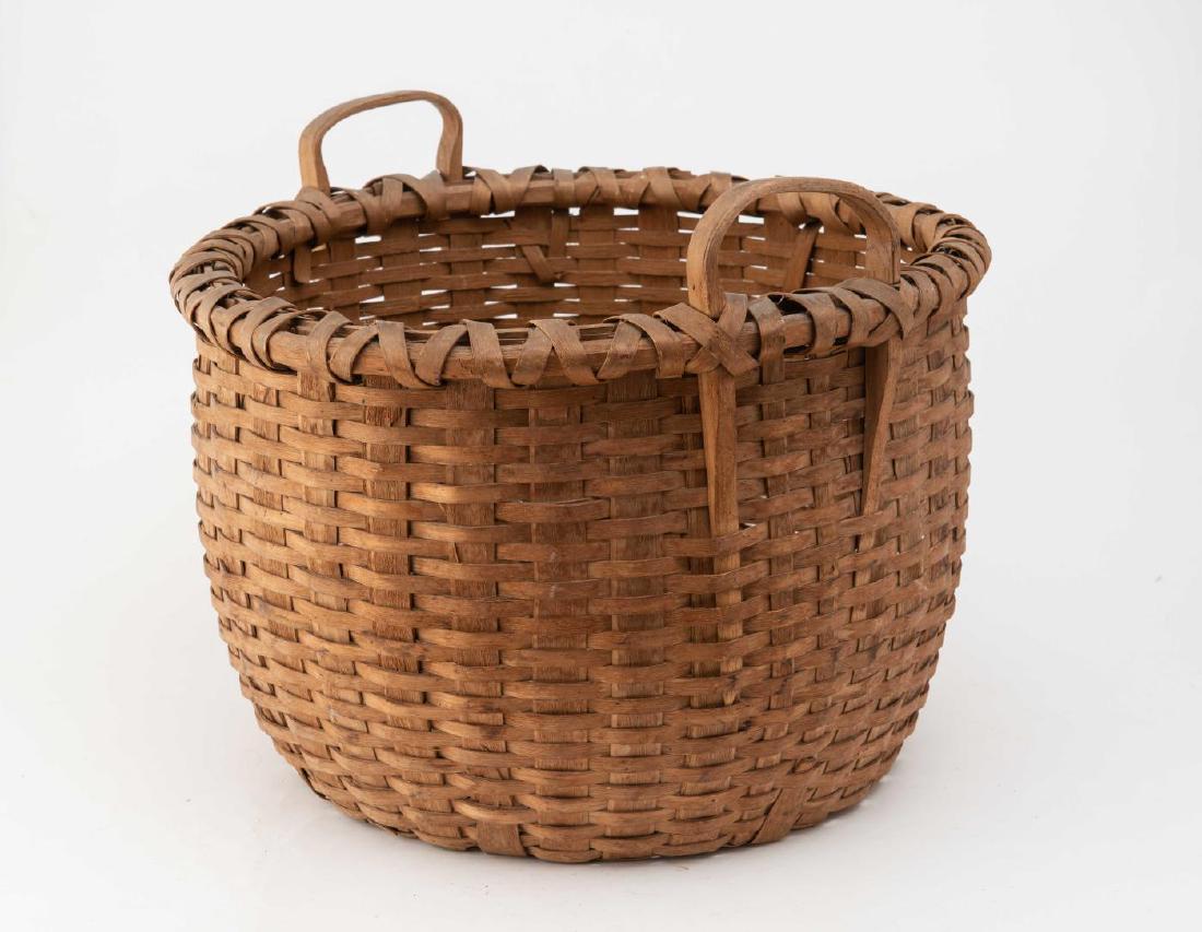 CIRCA 1900 SPLINT FIELD BASKET (1 of 4)