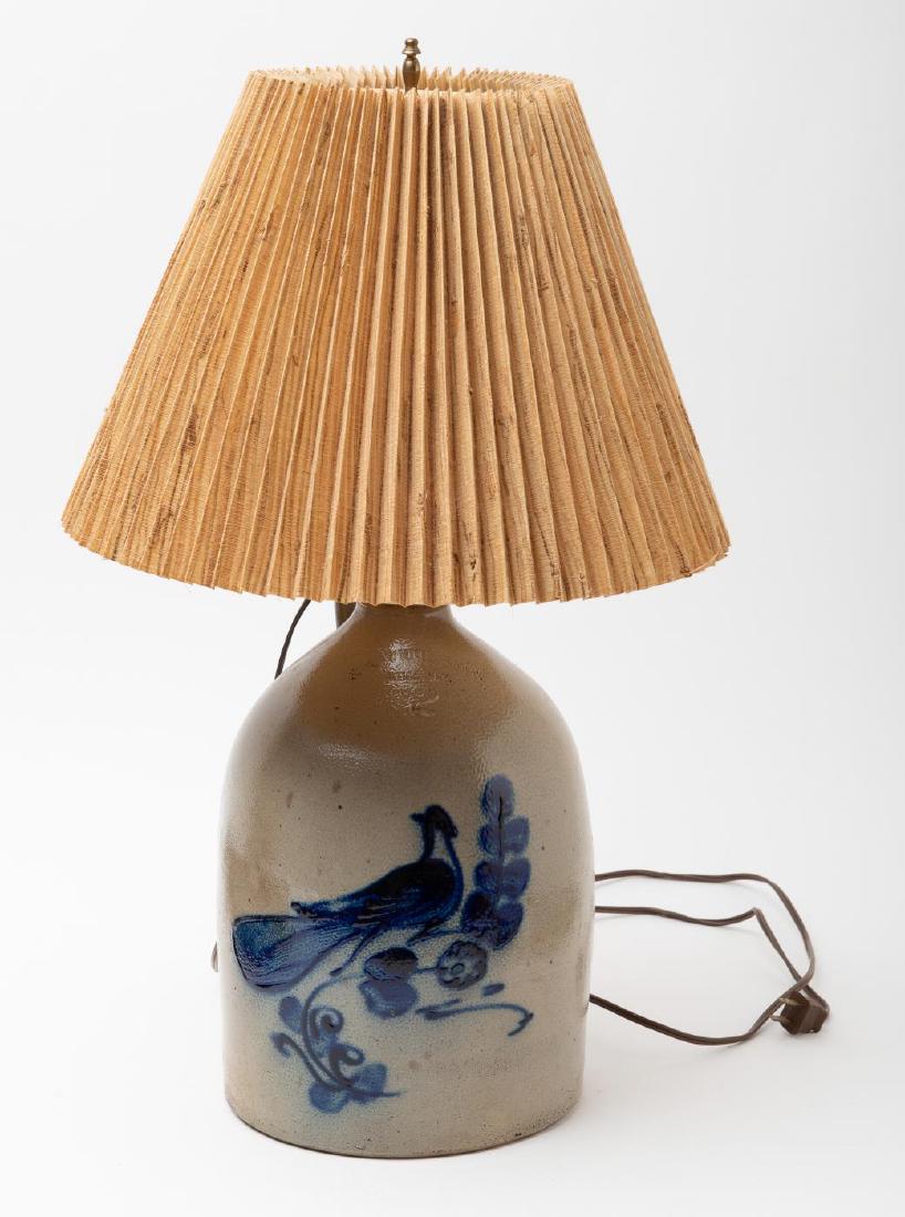 WHITE and SON (2) GALLON STONEWARE JUG (1 of 3)