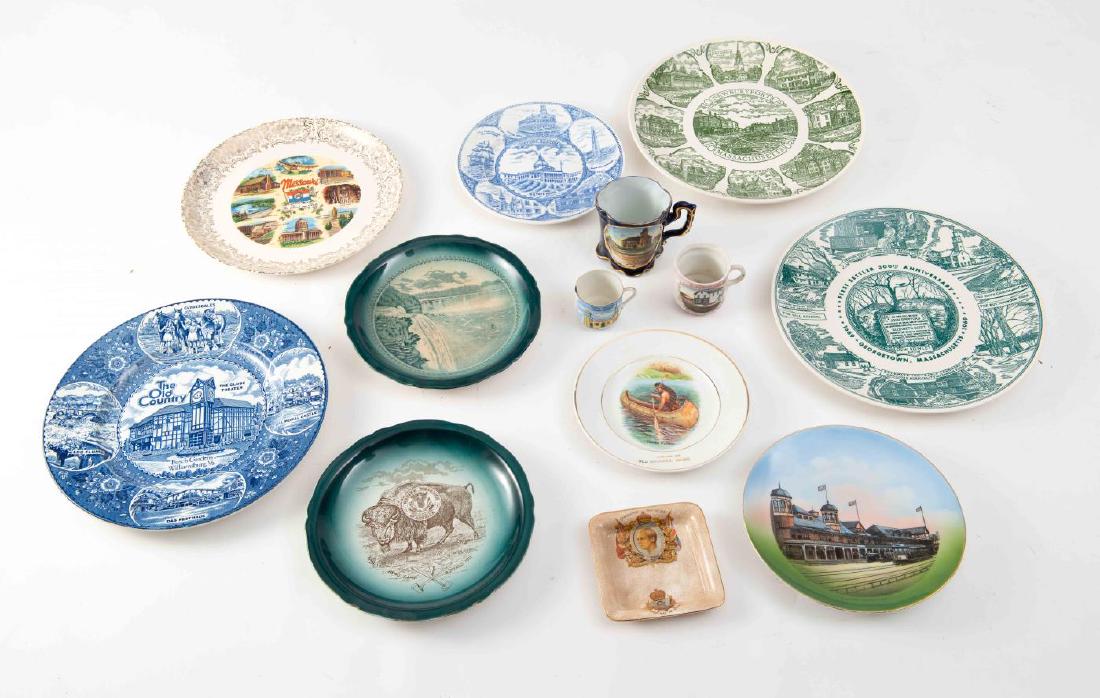 (13) PIECES OF SOUVENIER CHINA (1 of 8)