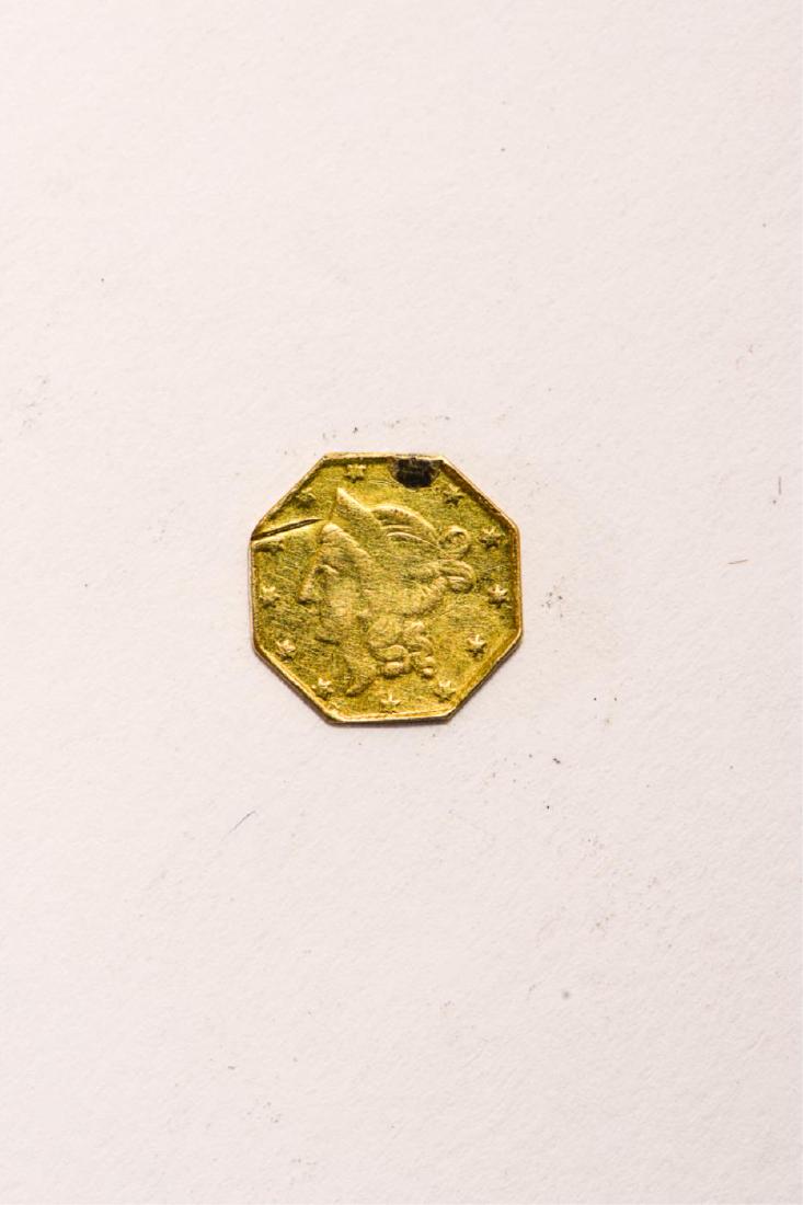 1856-N CALIFORNIA GOLD HALF DOLLAR (1 of 2)