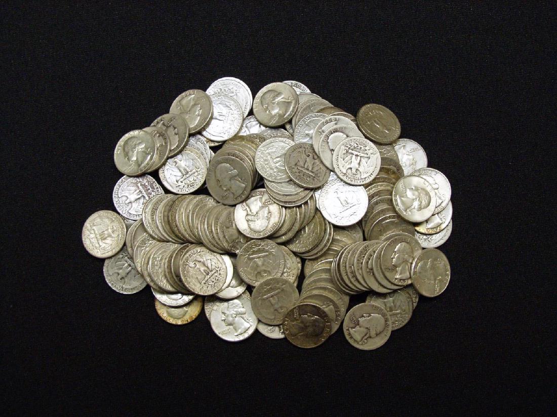 (146) UNITED STATES SILVER WASHINGTON QUARTERS (1 of 1)