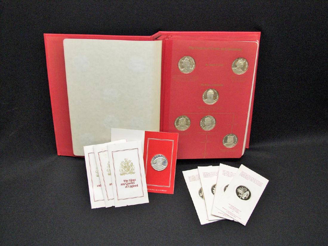 (26) FRANKLIN MINT KINGS & QUEENS OF ENGLAND (1 of 1)