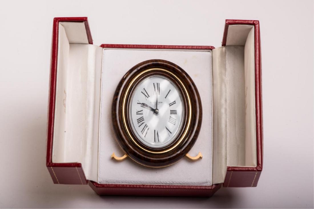 LE MUST DE CARTIER PARIS DESK / TRAVEL CLOCK (1 of 12)
