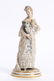 MEISSEN PORCELAIN FIGURINE of WOMEN with CAT