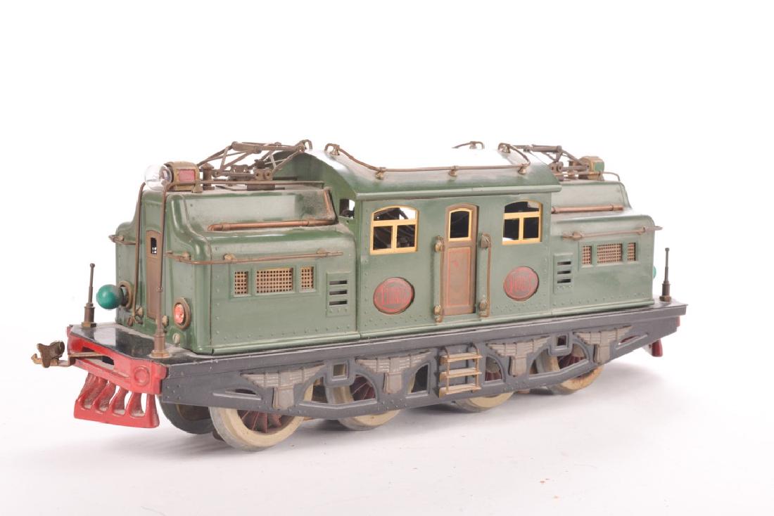 LIONEL "SUPER MOTOR" 408E LOCOMOTIVE: For standard track. Brass tag.