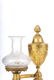 PAIR of FRENCH GILT BRONZE ARGON-FORM TABLE LAMPS - 6