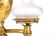 PAIR of FRENCH GILT BRONZE ARGON-FORM TABLE LAMPS - 7